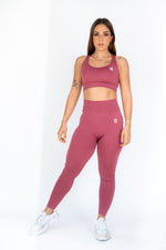 AFTERGLOW SEAMLESS LEGGINGS (PUNCH PINK)