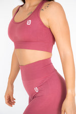 AFTERGLOW SEAMLESS LEGGINGS (PUNCH PINK)